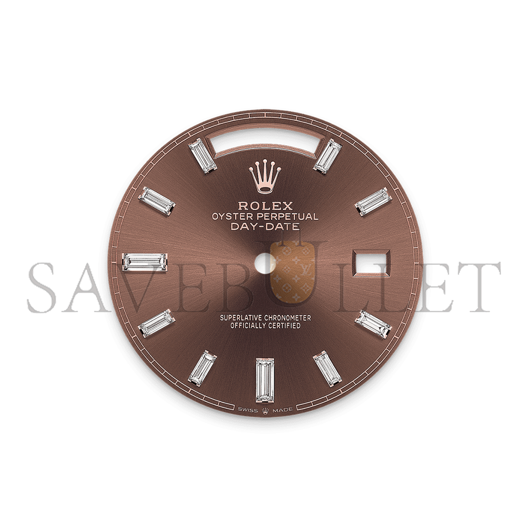 R*l*x day-date 40 oyster, 40 mm, everose gold watch 228235-0003